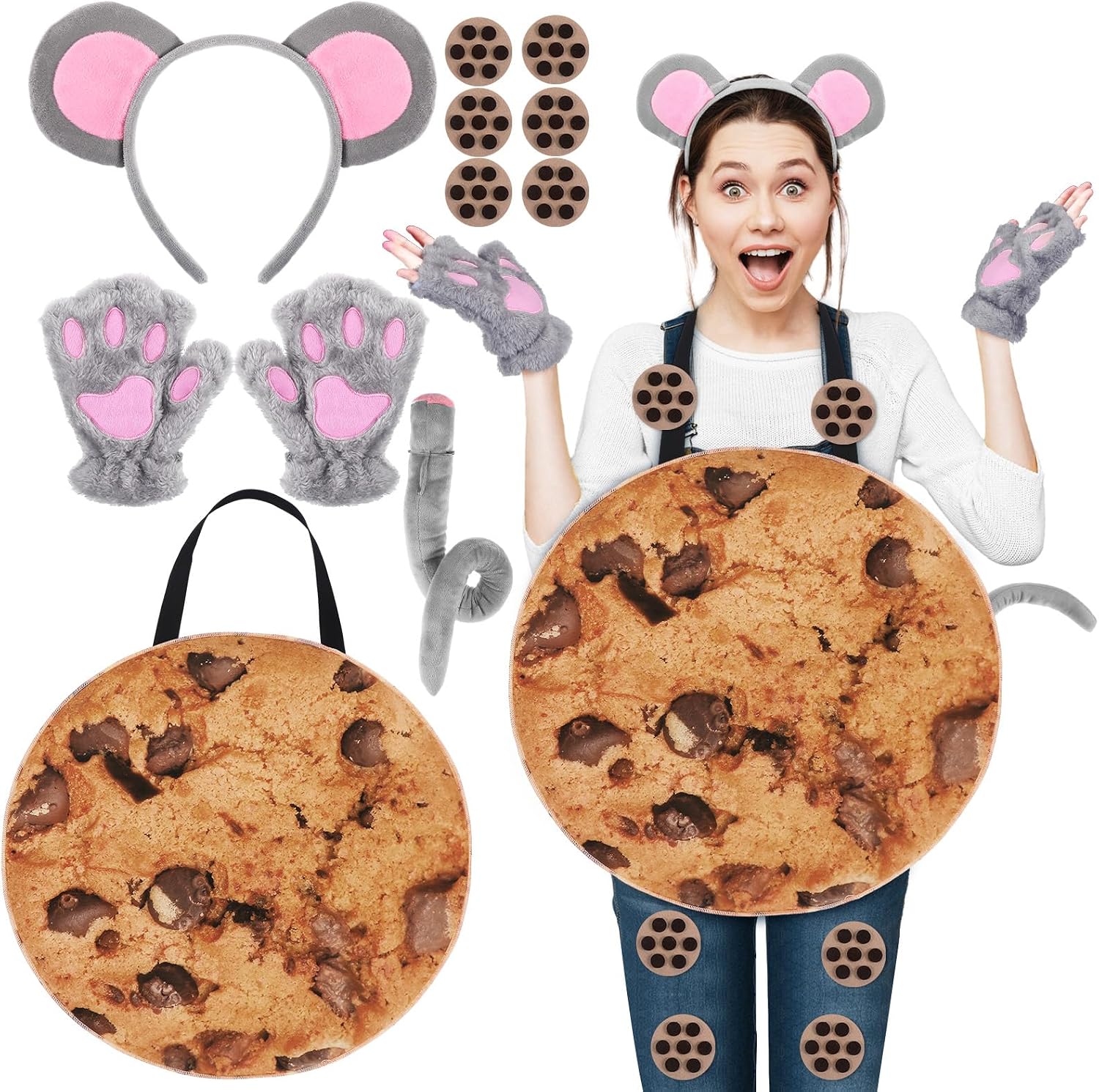 10 Cookie Costume Mouse Accessory Energy — WeirdThingsToBuy weird find