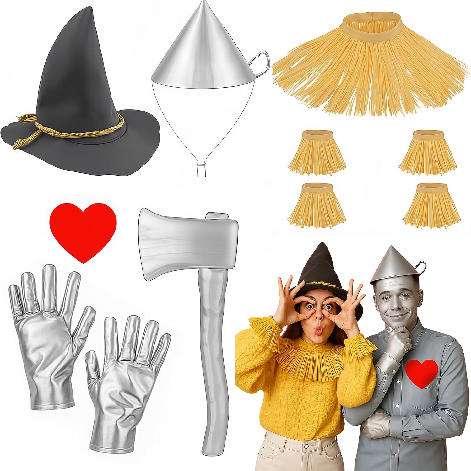 10 Halloween Scarecrow Costume Accessories Situation — WeirdThingsToBuy weird find