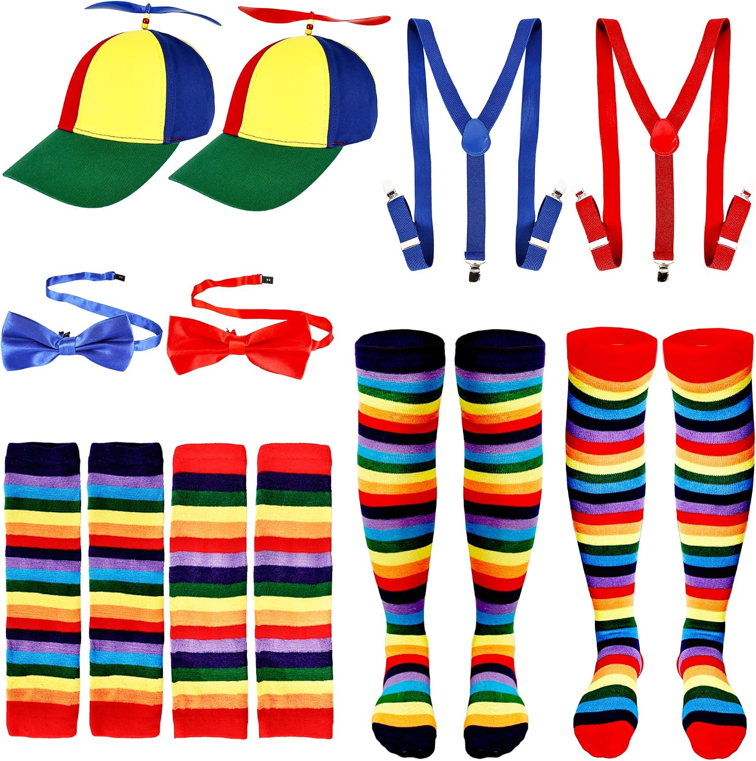 10 Propeller Hat Halloween Rainbow — WeirdThingsToBuy weird find