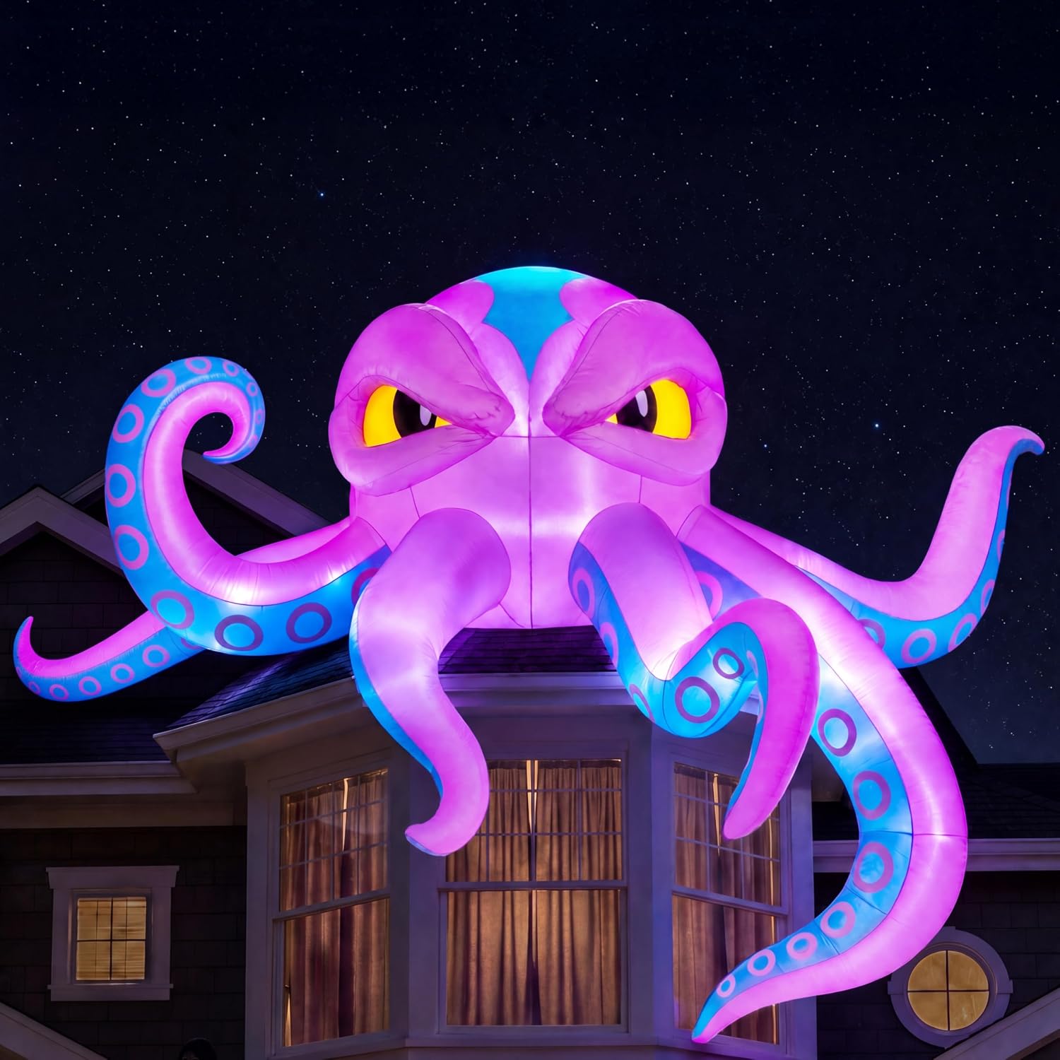 10ft Long Halloween Inflatable Rooftop Energy — WeirdThingsToBuy weird find