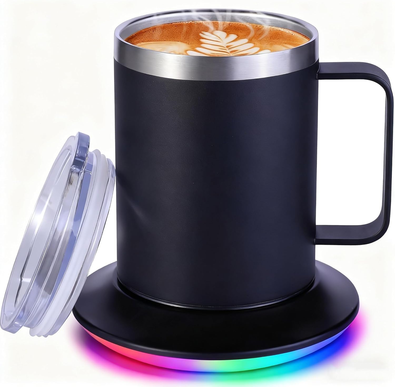 12oz Heated Coffee Mug Rgb Situation — WeirdThingsToBuy weird find