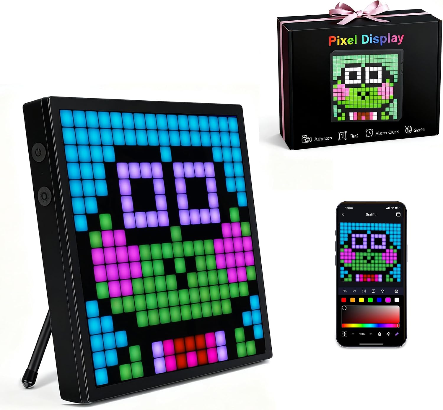 16x16 Programmable Led Pixel Screen — WeirdThingsToBuy weird find