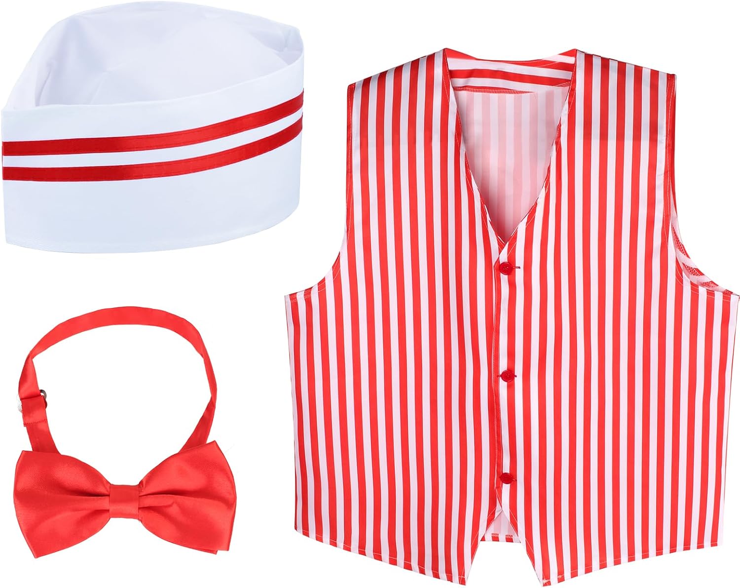 1950s Waiter Costume Kit Vintage Situation — WeirdThingsToBuy weird find
