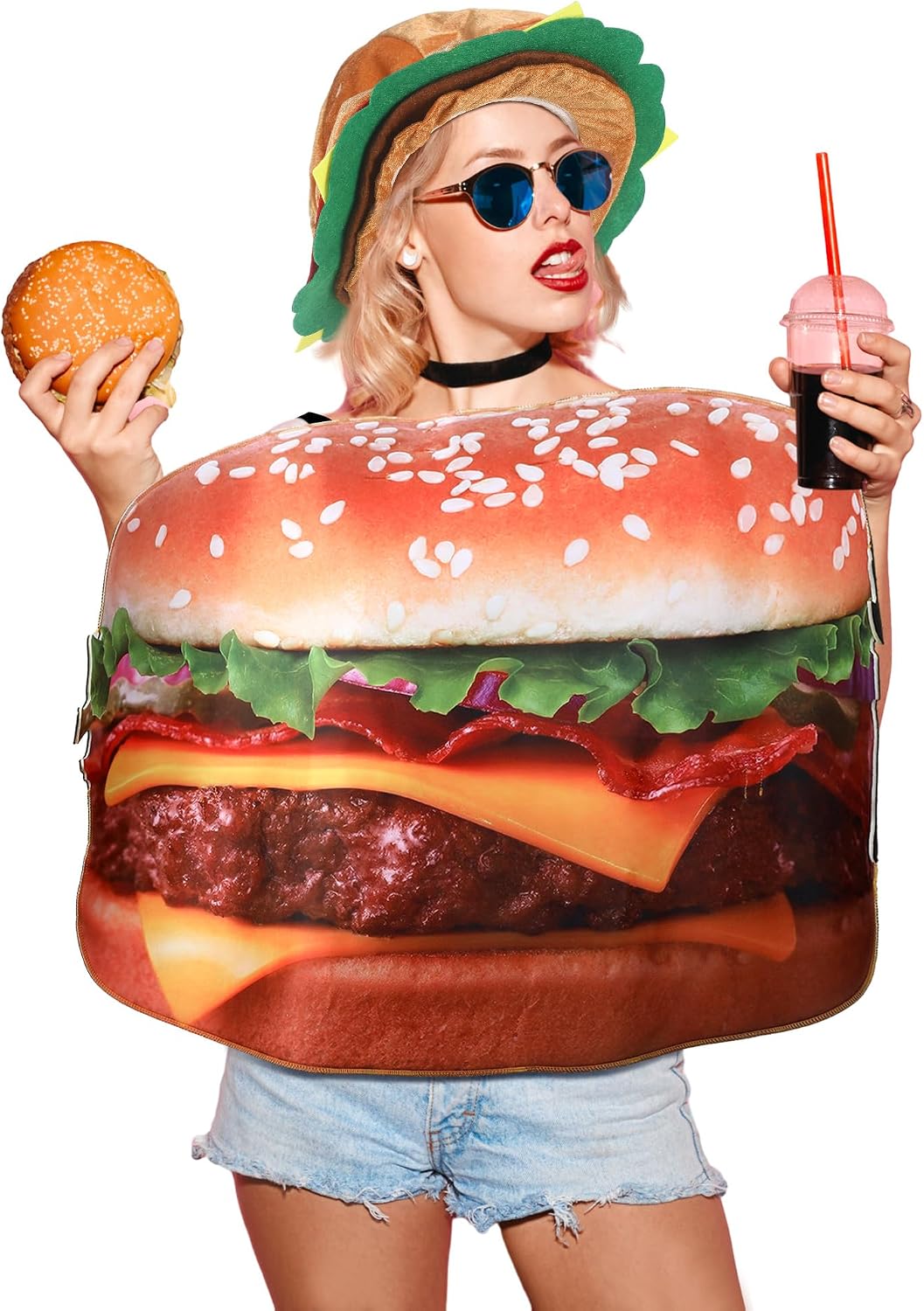 2 Cheeseburger French Fries Hot Situation — WeirdThingsToBuy weird find