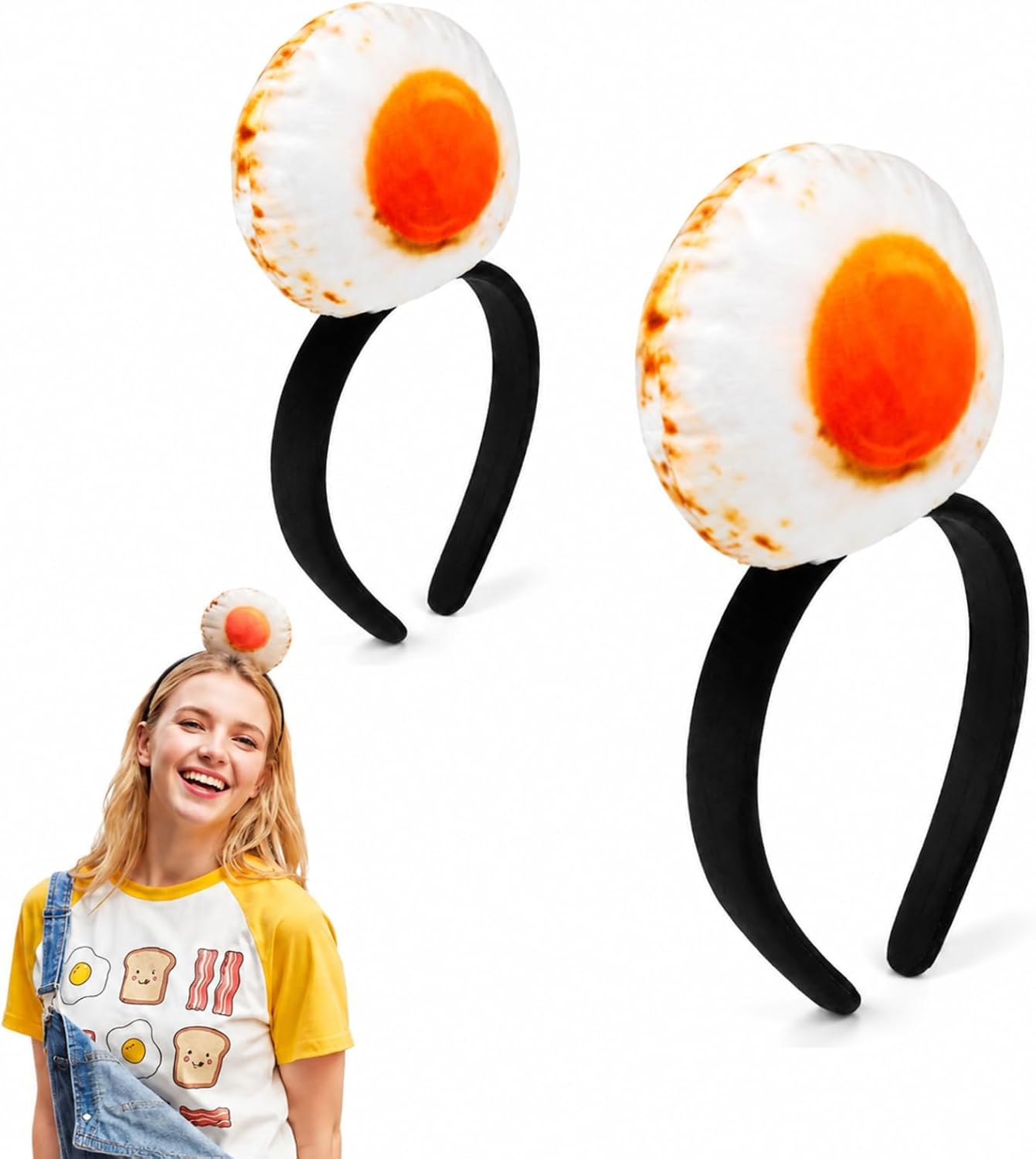 2 Food Headband Funny Costume Energy — WeirdThingsToBuy weird find