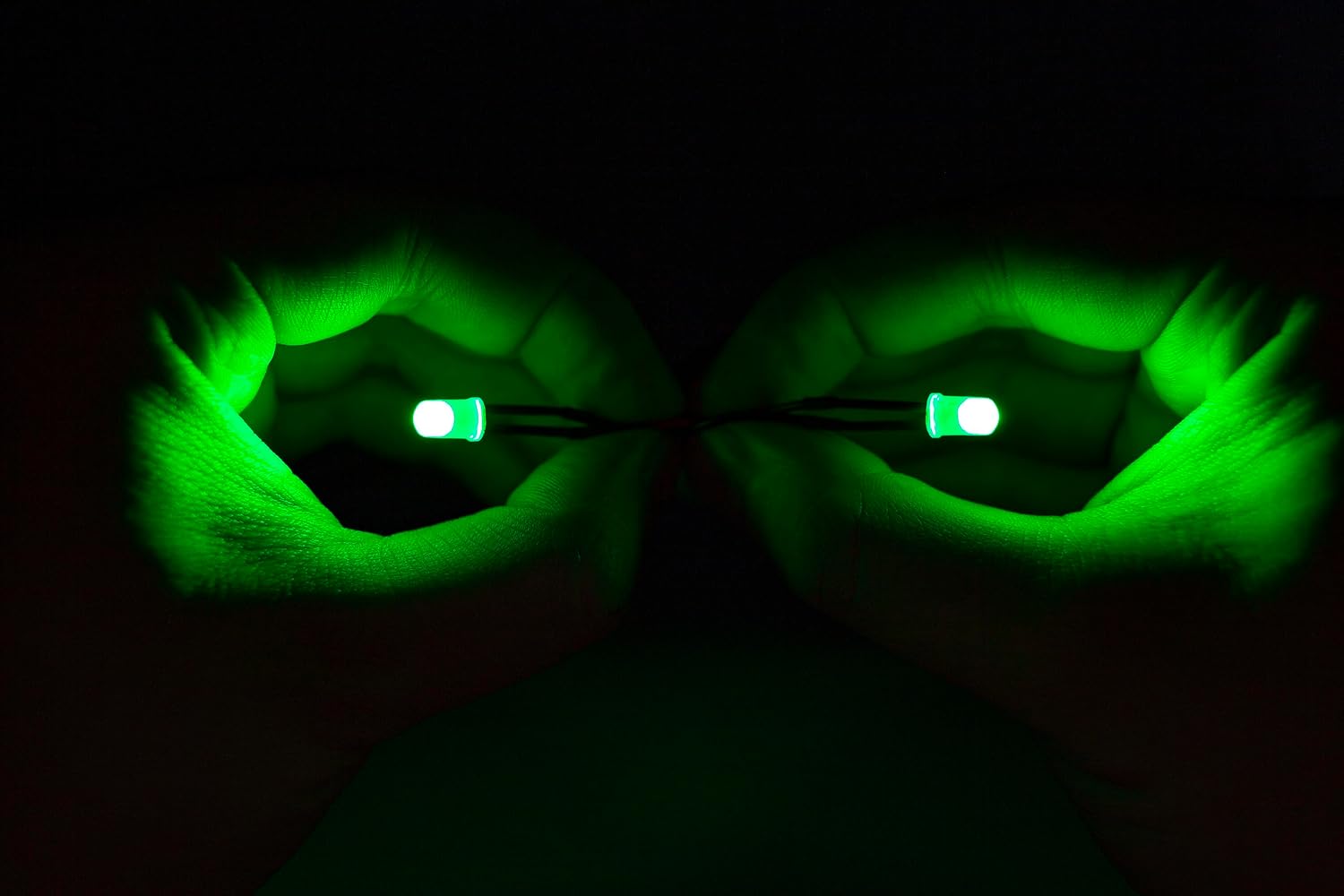 2 Green Superhero Halloween Glowing Energy — WeirdThingsToBuy weird find