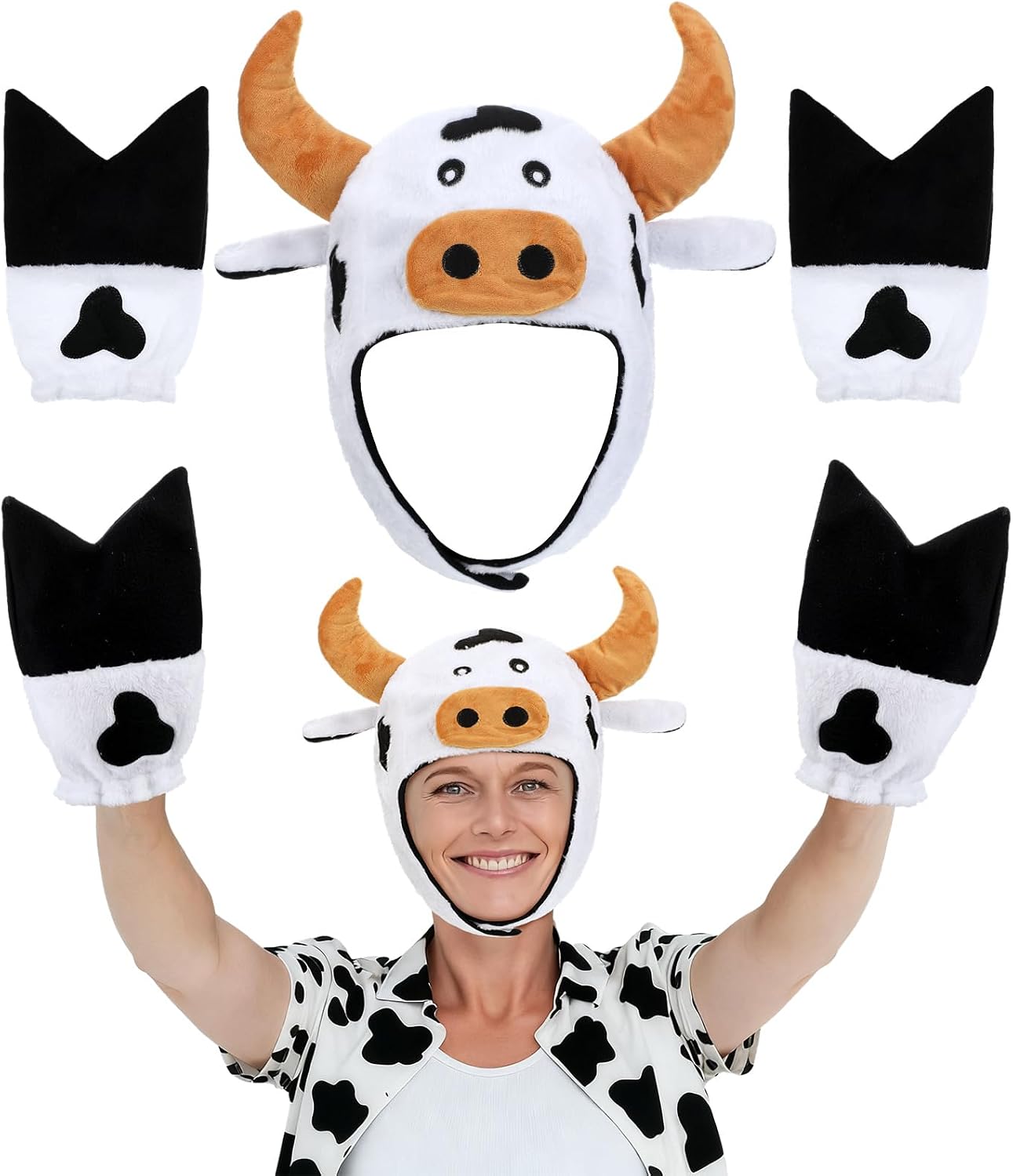 2 Halloween Cow Costume Set Energy — WeirdThingsToBuy weird find