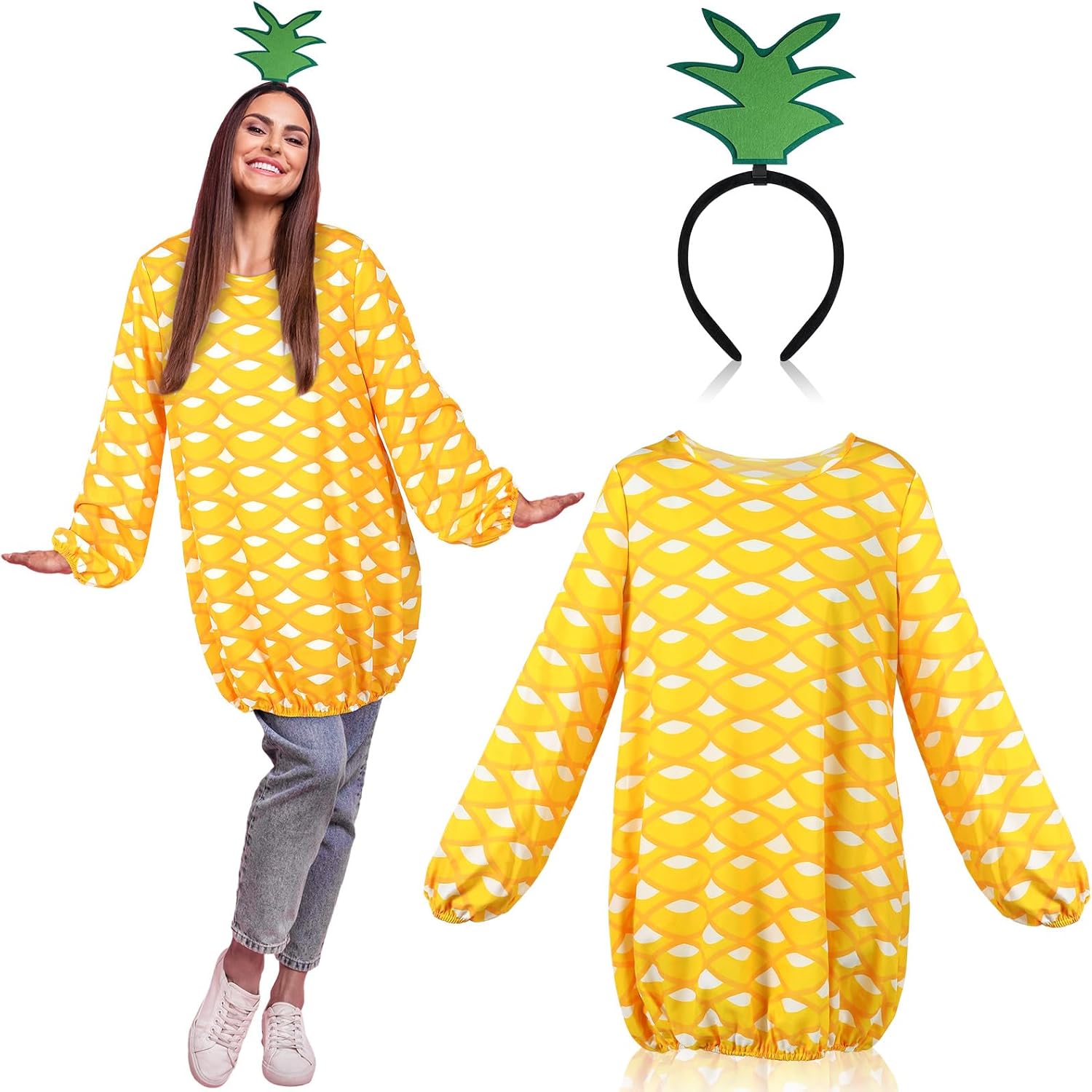 2 Halloween Pineapple Costume Women Energy — WeirdThingsToBuy weird find