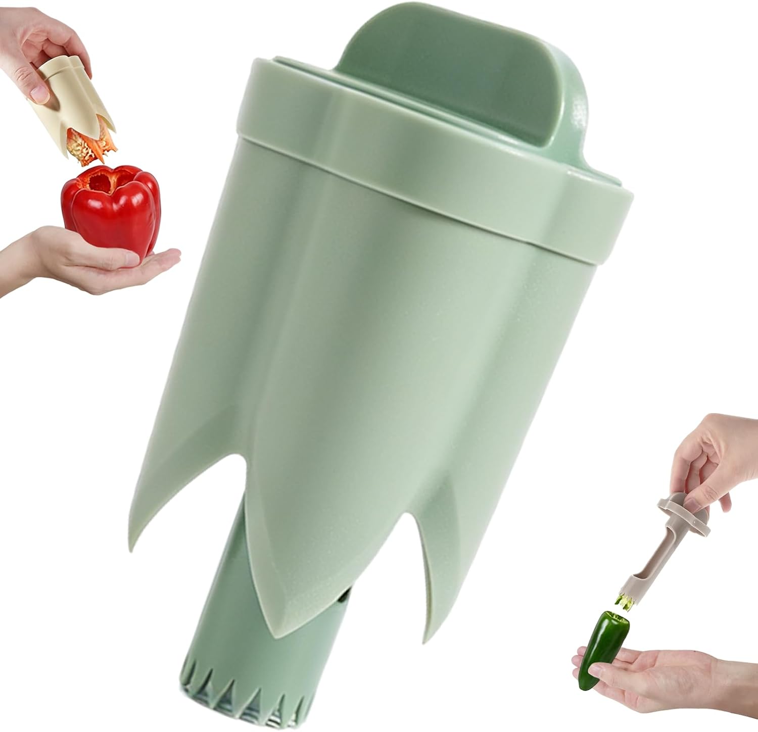 2 in 1 Pepper Corer Energy — WeirdThingsToBuy weird find