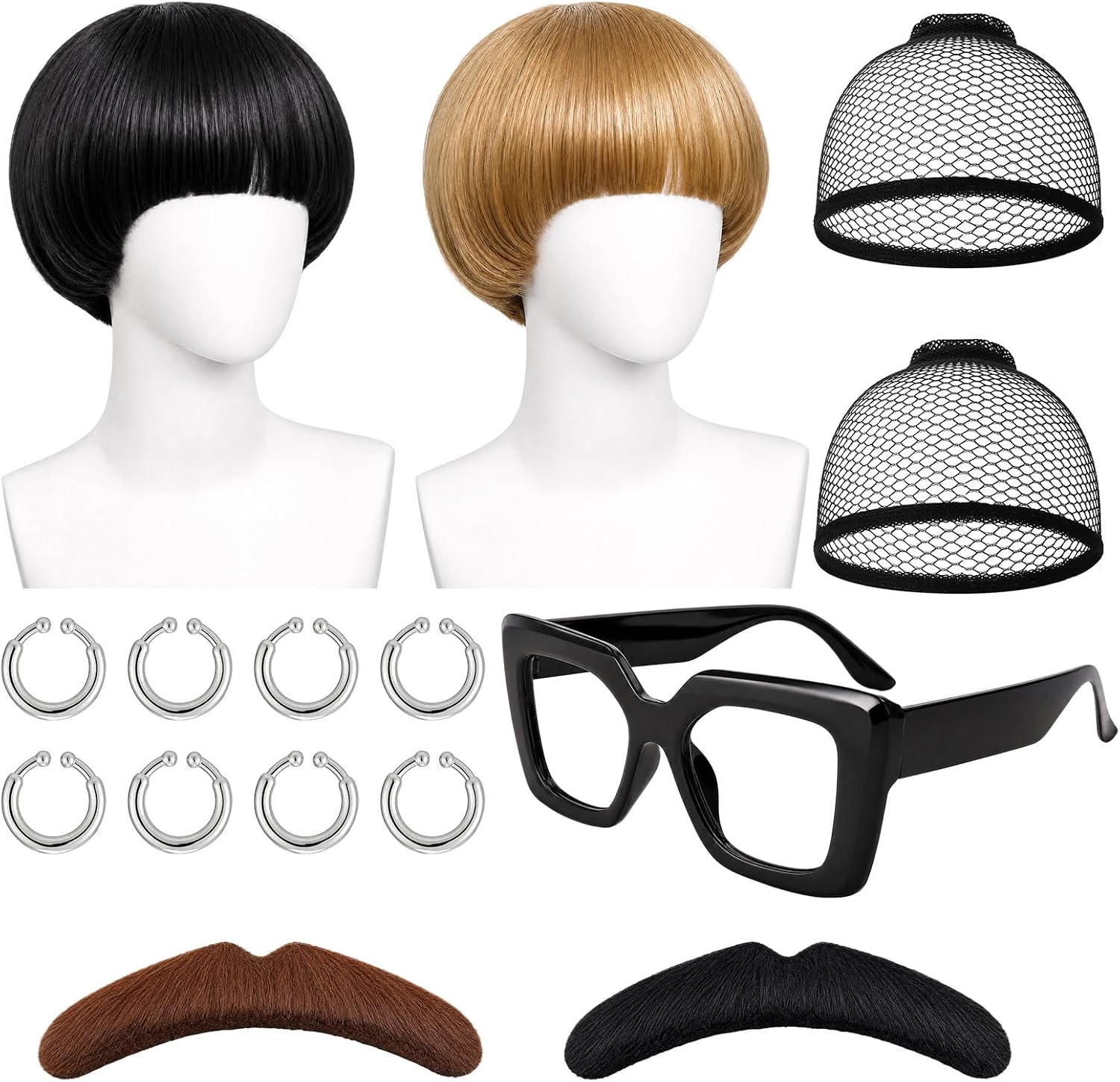 2 Pack Black Blonde Bowl Situation — WeirdThingsToBuy weird find