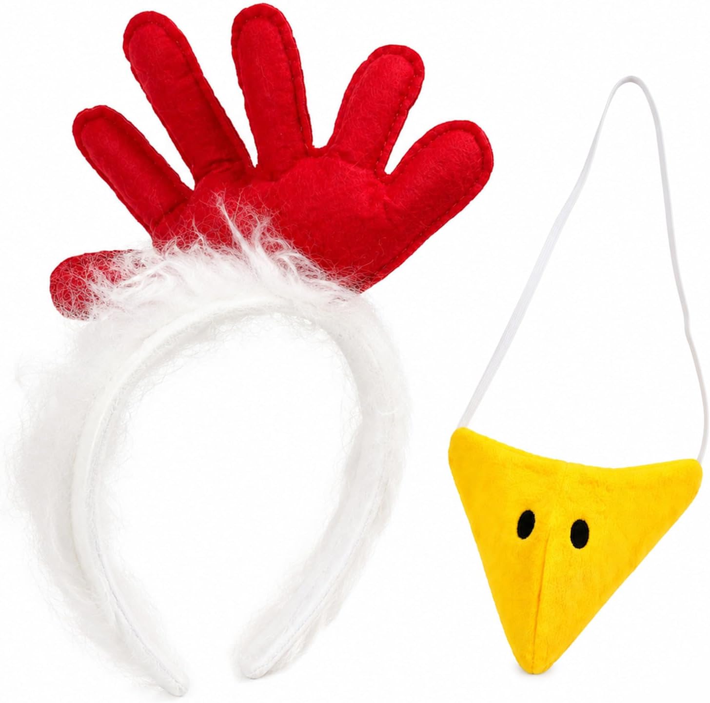 2 Pack Chicken Comb Headband Energy — WeirdThingsToBuy weird find