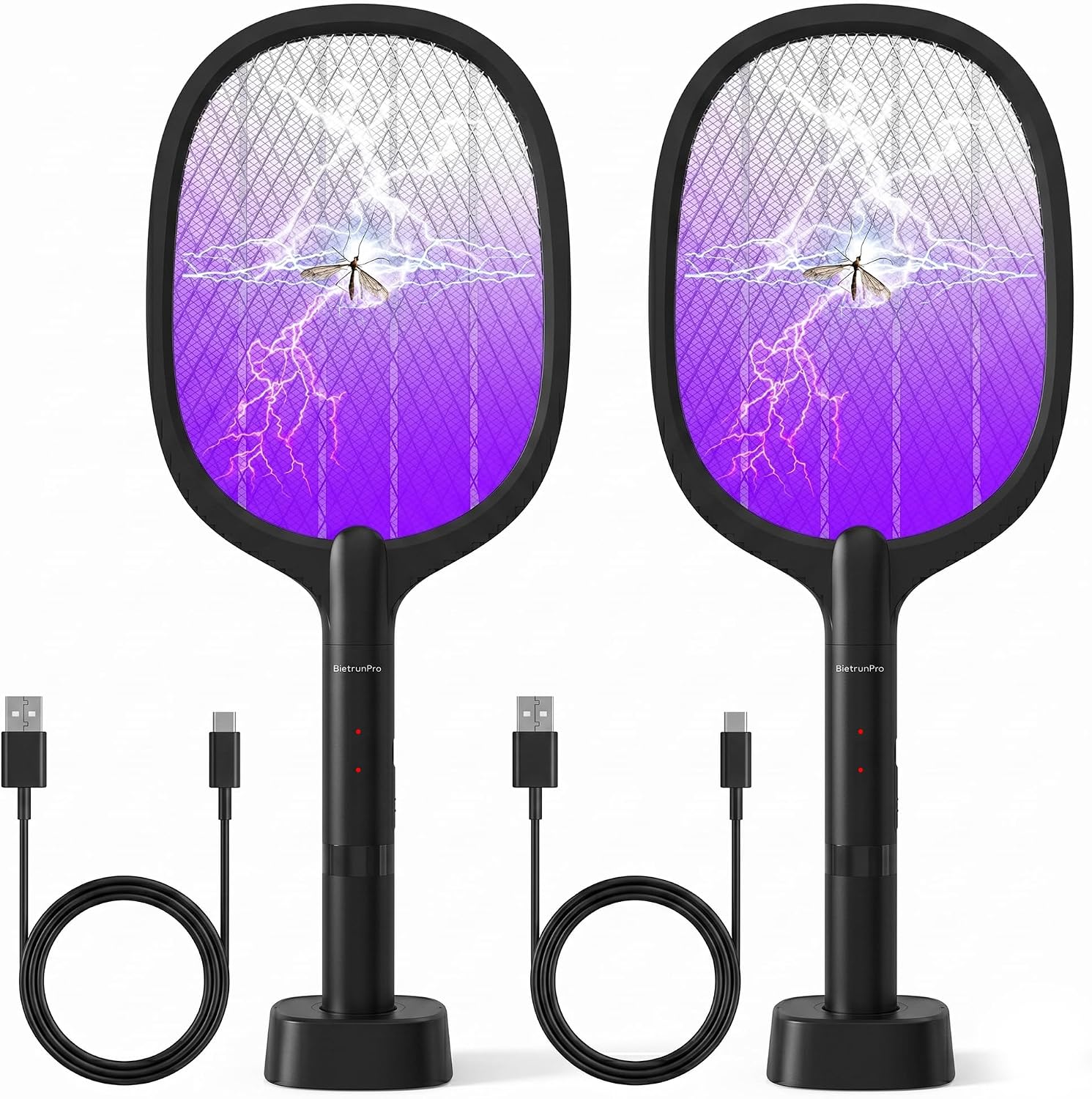 2 Pack Electric Fly Swatter Energy — WeirdThingsToBuy weird find