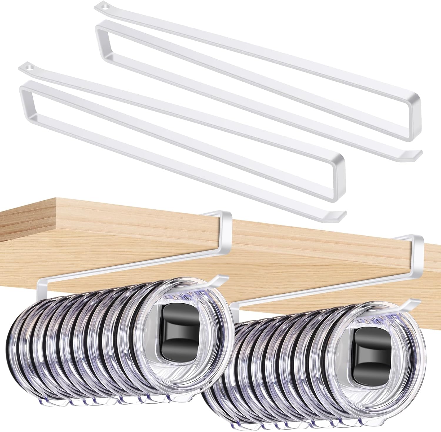2 Pack Tumbler Lid Organizer Situation — WeirdThingsToBuy weird find
