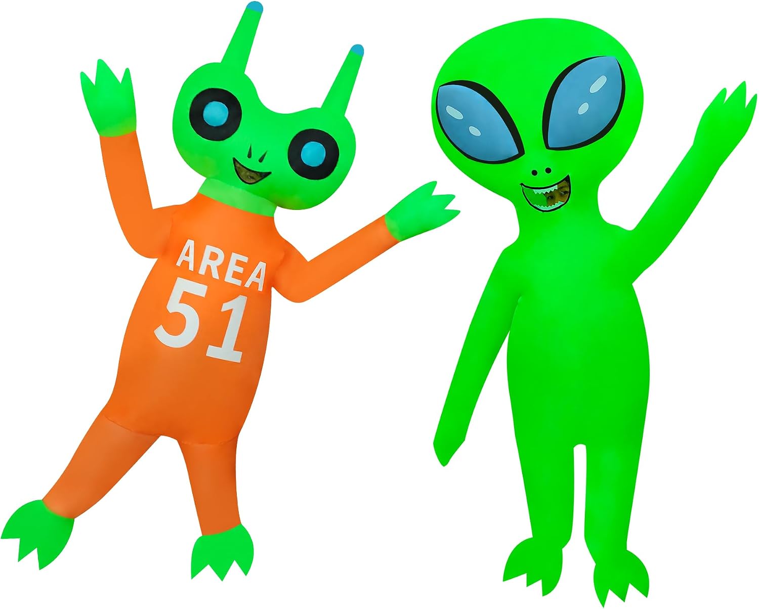 2 Packs Hilarious Inflatable Alien Situation — WeirdThingsToBuy weird find
