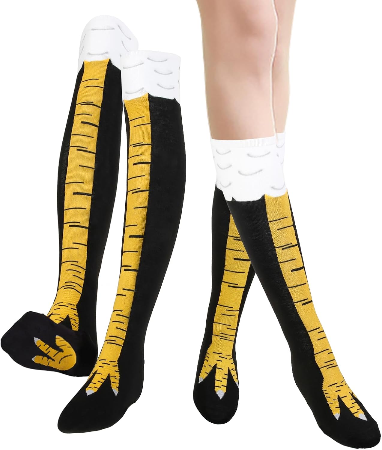 2 Pairs Crazy Funny Chicken Energy — WeirdThingsToBuy weird find