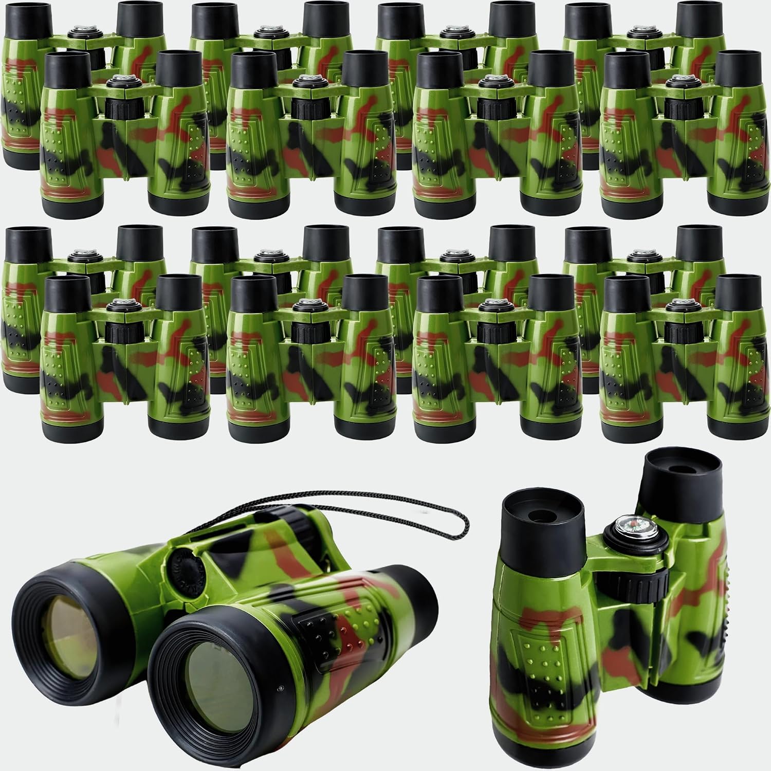 20 Pack Safari Binoculars Jungle Situation — WeirdThingsToBuy weird find