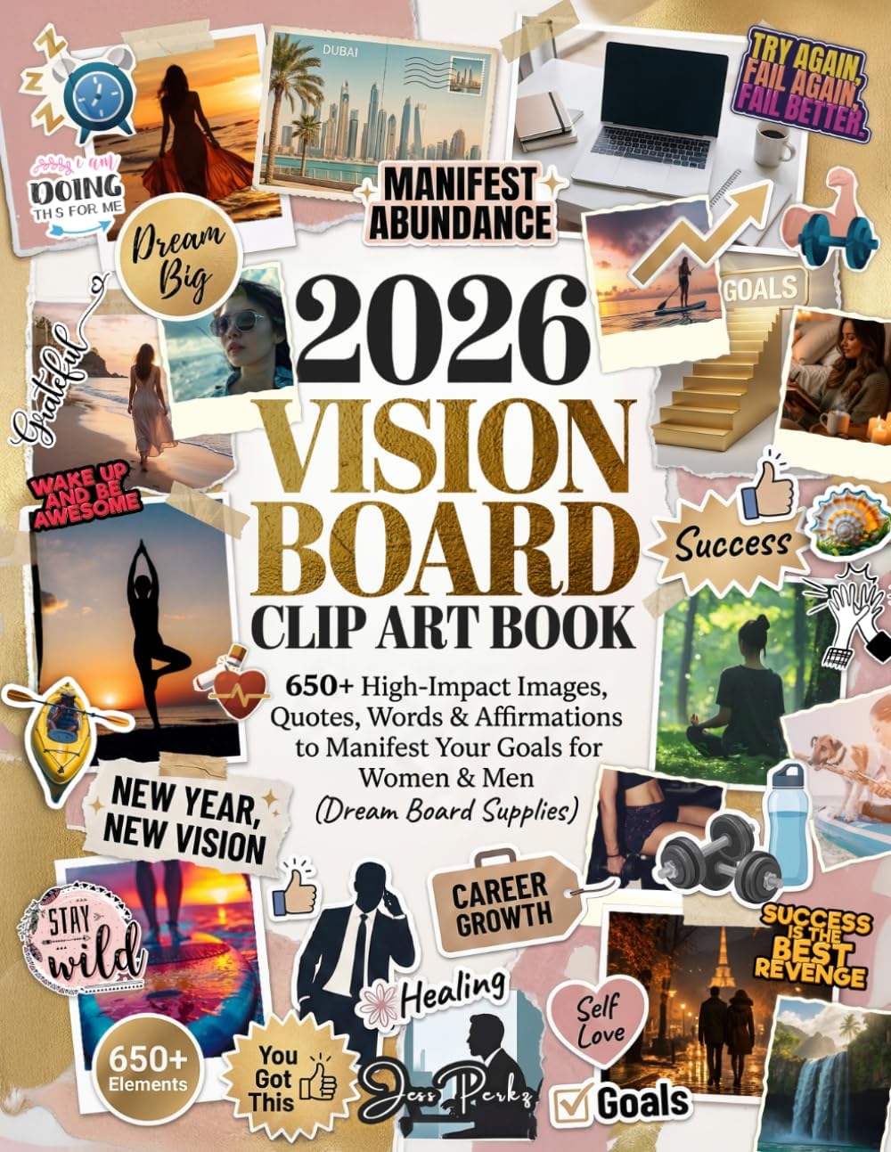 2026 Vision Board Clip Art — WeirdThingsToBuy weird find