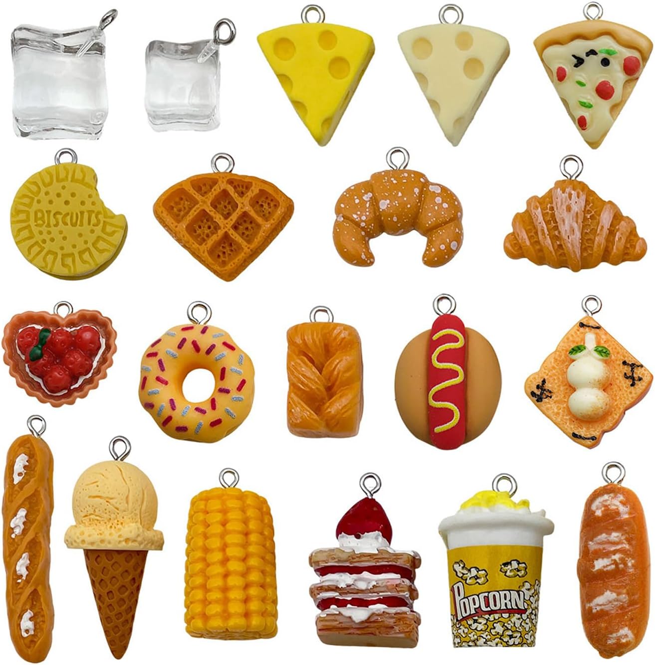 20pcs Simulation Resin Food Bread Energy — WeirdThingsToBuy weird find