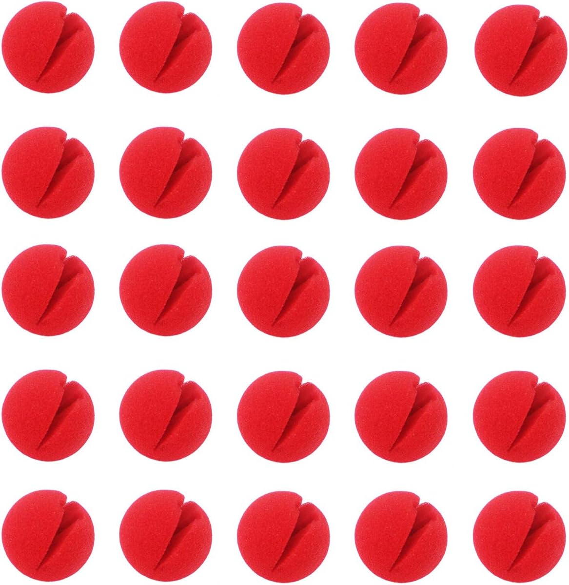 25pcs Red Circus Clown Nose Situation — WeirdThingsToBuy weird find