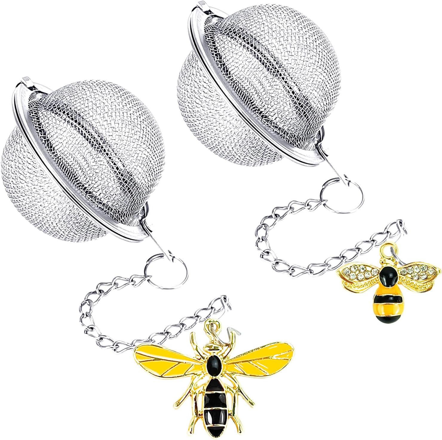 2pc Stainless Steel Mesh Tea Energy — WeirdThingsToBuy weird find