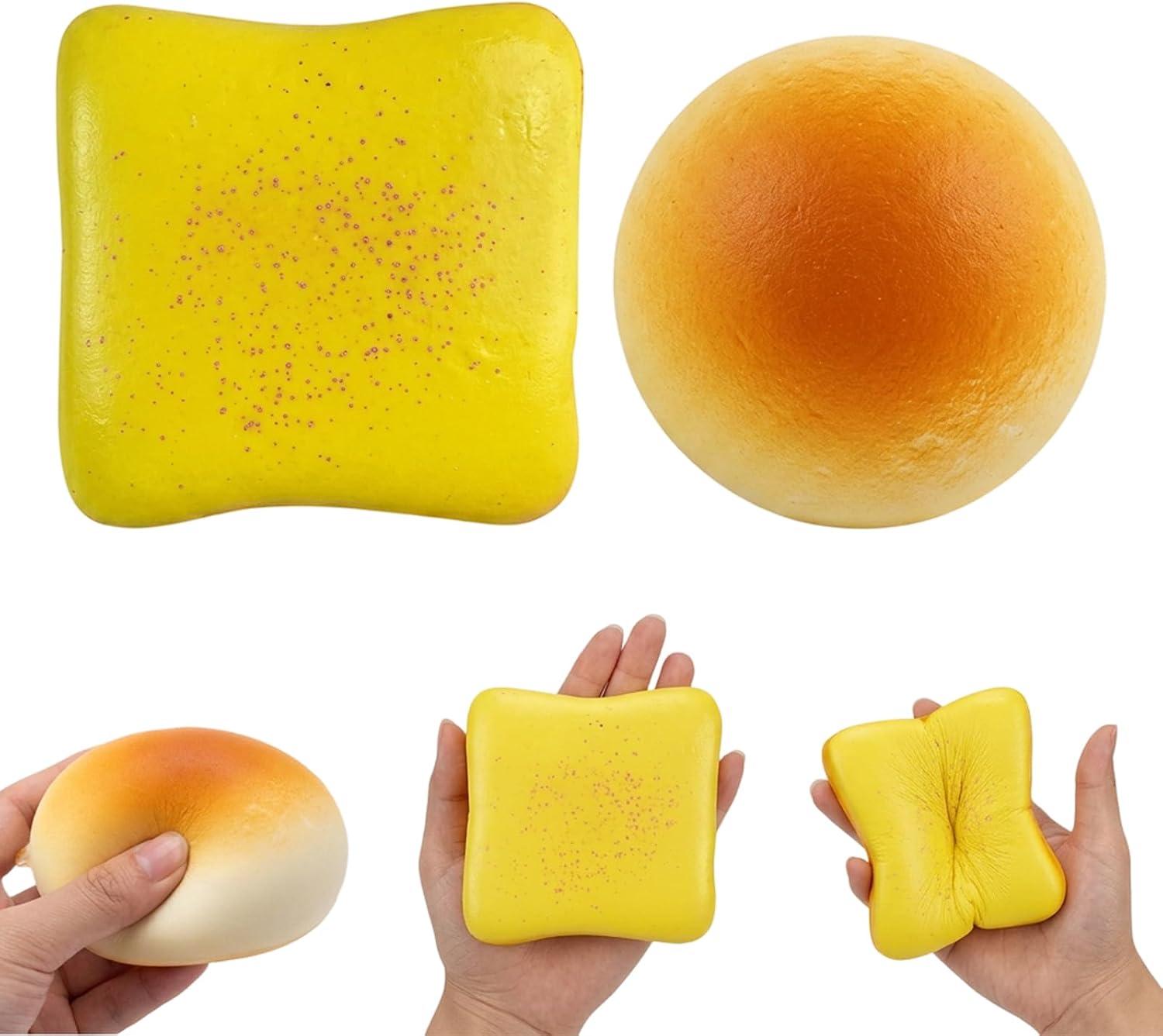2pcs Bread Set Butter Realistic Situation — WeirdThingsToBuy weird find