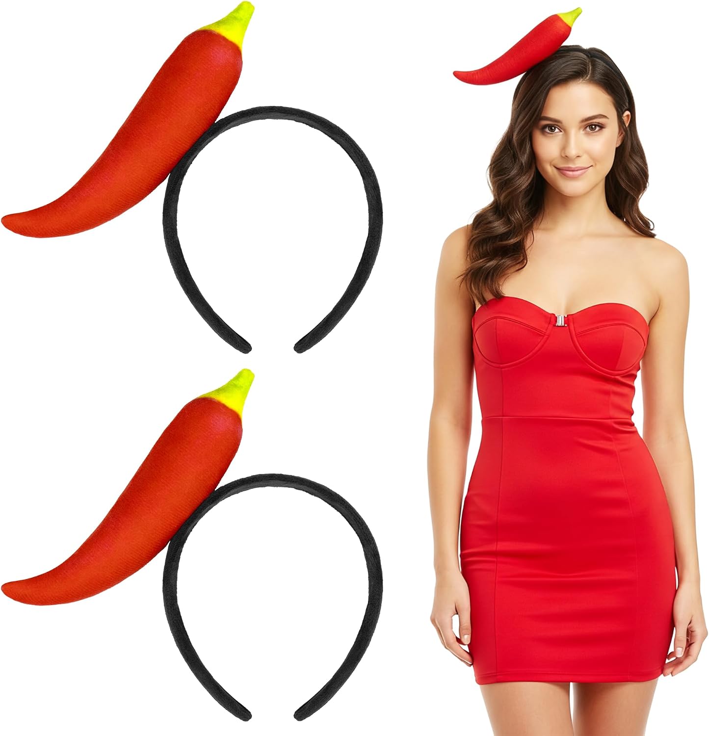 2pcs Fruits Headband Halloween Costume Situation — WeirdThingsToBuy weird find