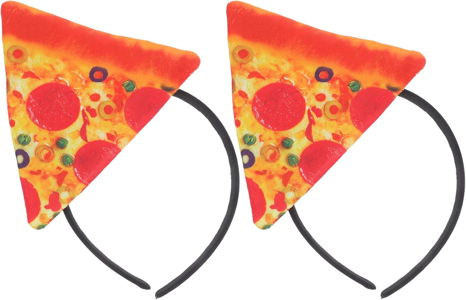 2pcs Funny Headdress Pizza Slice — WeirdThingsToBuy weird find