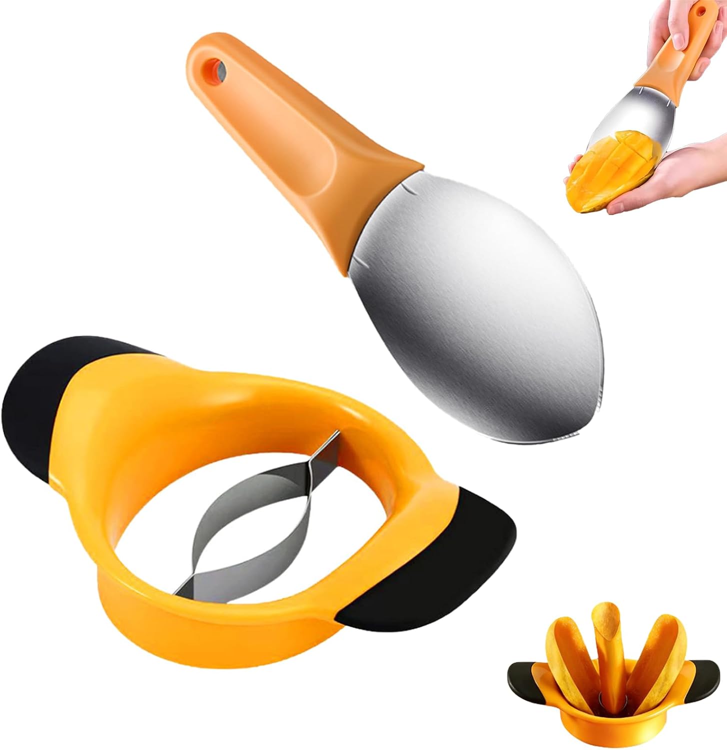 2pcs Mango Slicer Splitter Pit Energy — WeirdThingsToBuy weird find