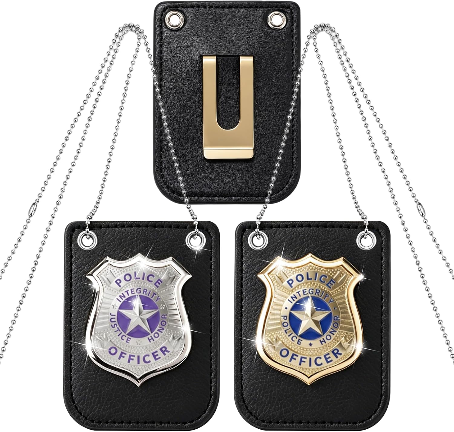 2pcs Police Badge Police Costume — WeirdThingsToBuy weird find