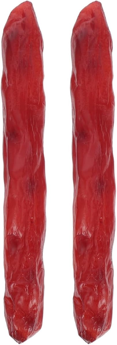 2pcs Realistic Artificial Sausage Food Energy — WeirdThingsToBuy weird find