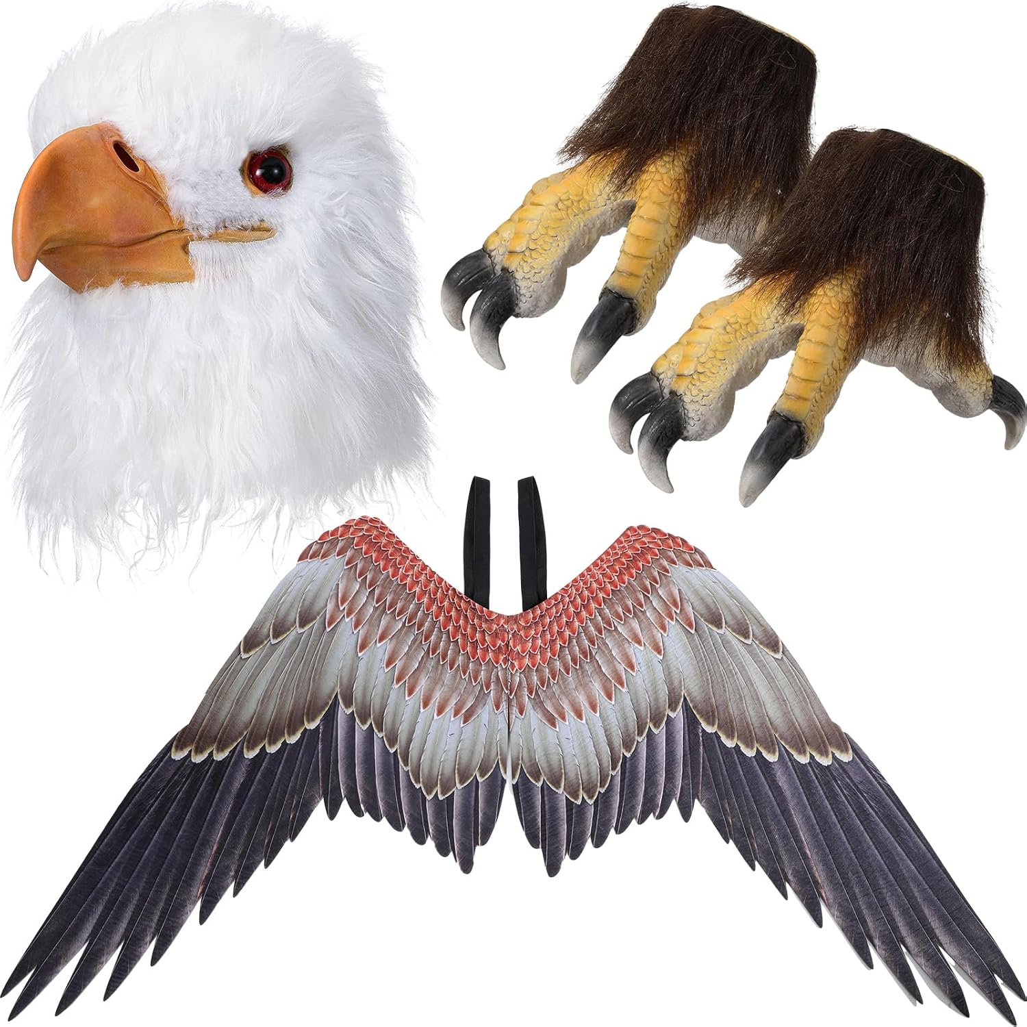 3 Eagle Costume Set Bird — WeirdThingsToBuy weird find