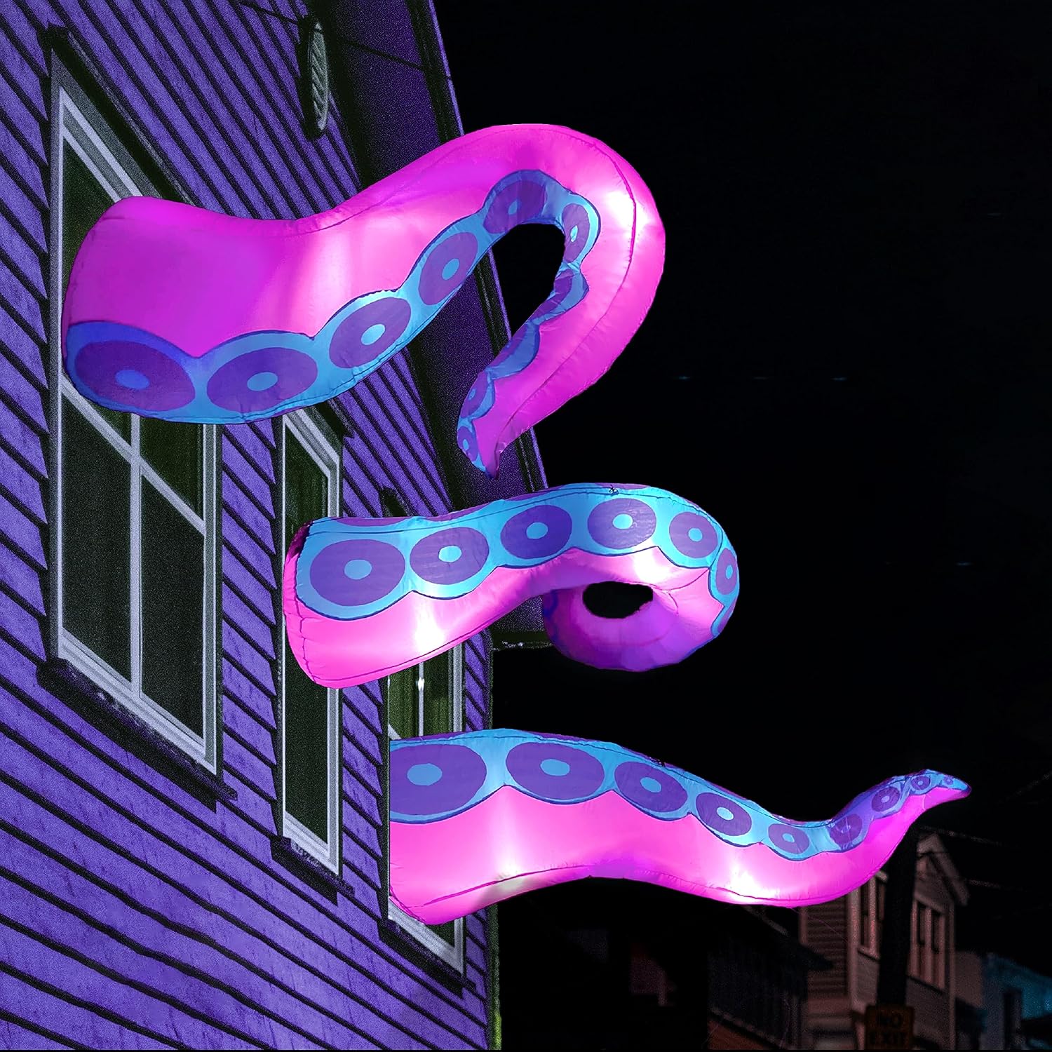 3 Halloween Inflatables Octopus Tentacle Energy — WeirdThingsToBuy weird find