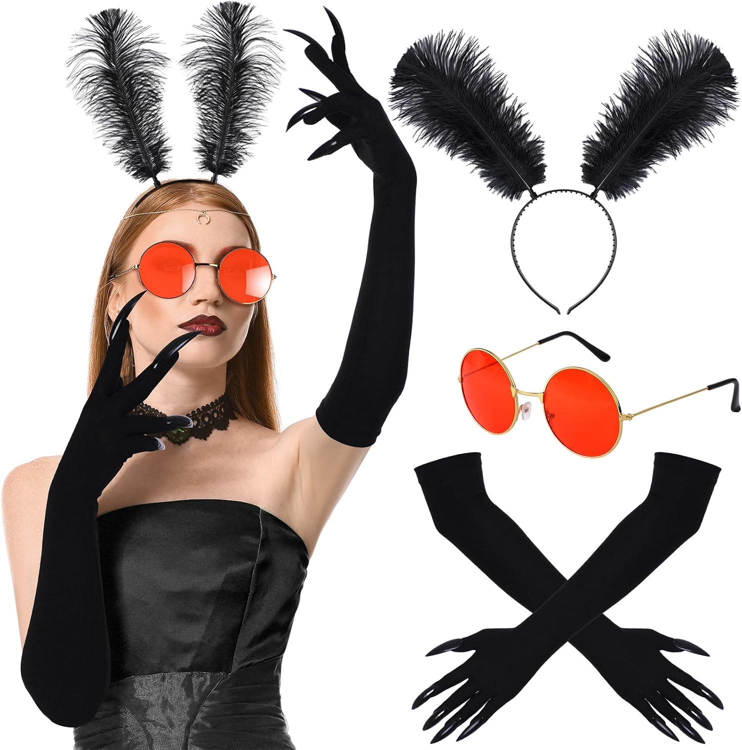 3 Halloween Mothman Costume Accessories — WeirdThingsToBuy weird find