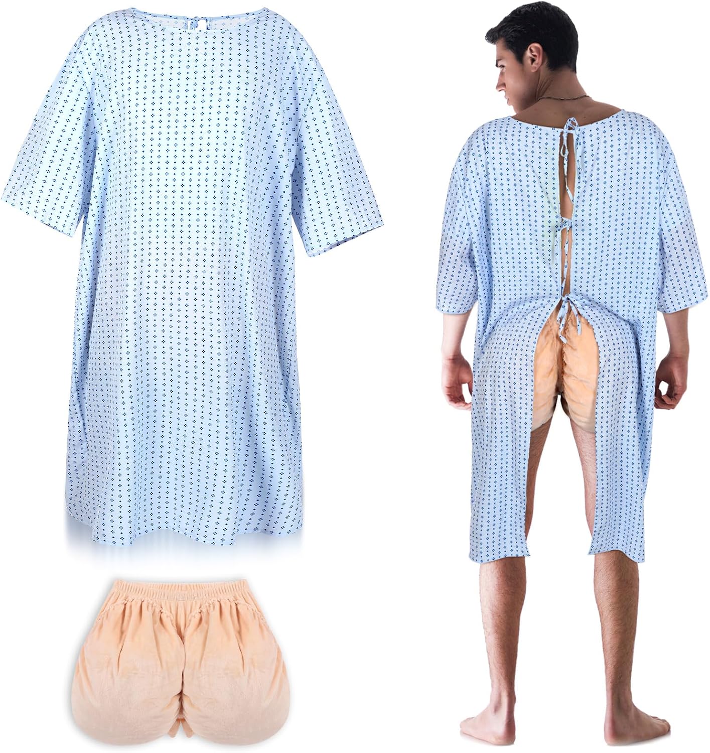 3 Halloween Patient Gown Funny Situation — WeirdThingsToBuy weird find