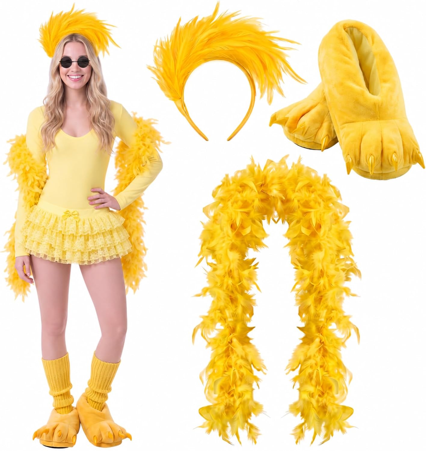 3 Halloween Yellow Bird Costume Energy — WeirdThingsToBuy weird find