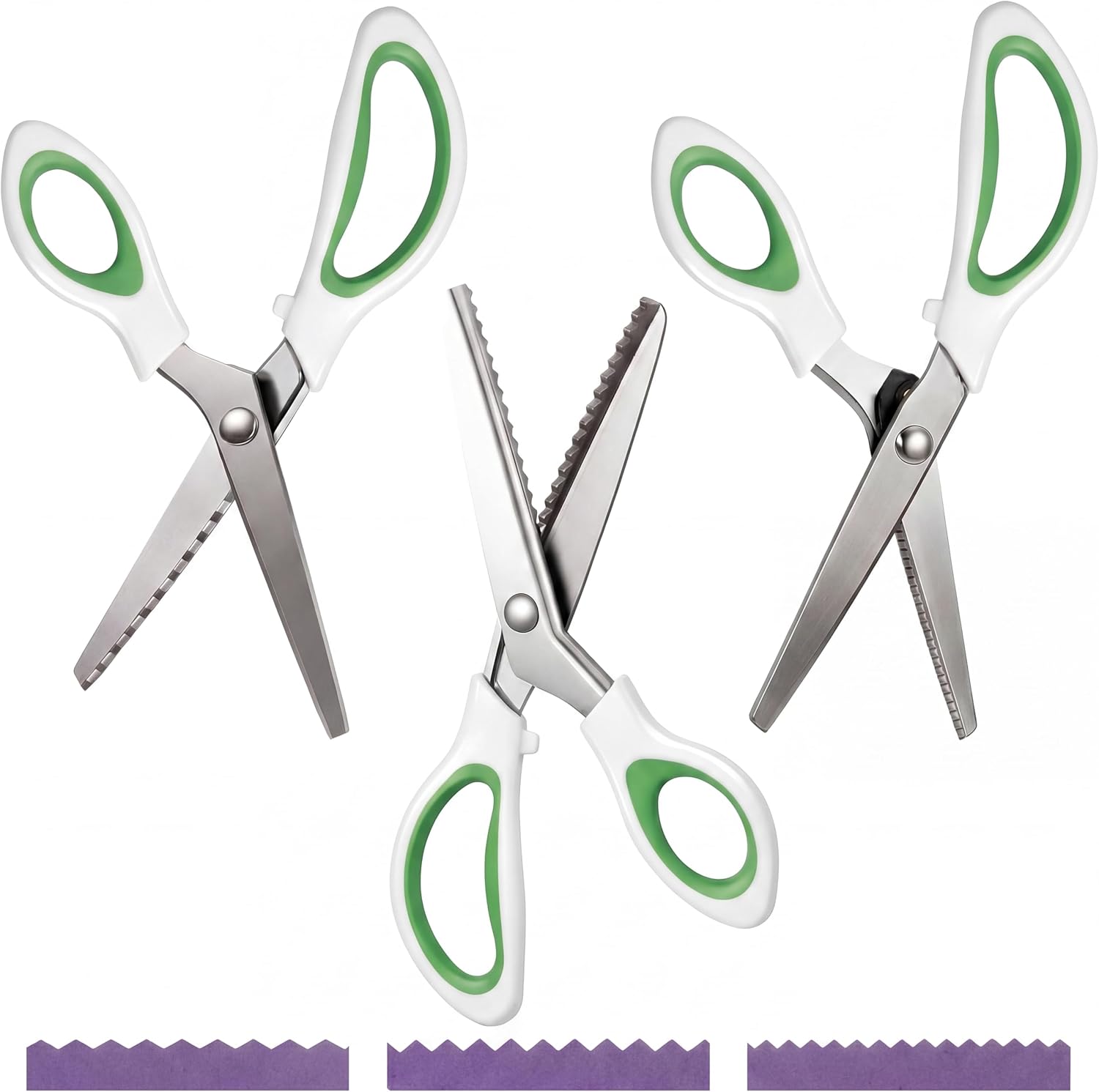 3 Zigzag Pinking Shears Fabric Energy — WeirdThingsToBuy weird find