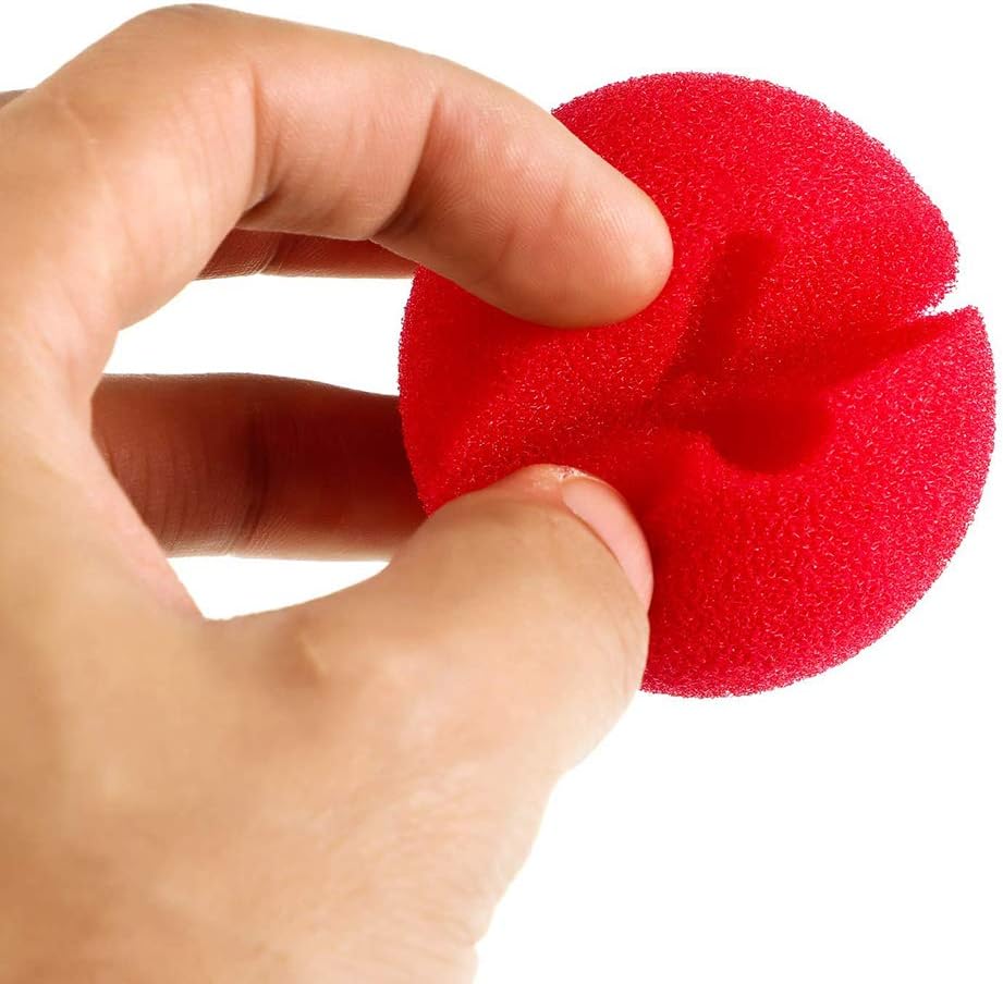 30 Red Clown Noses Foam — WeirdThingsToBuy weird find