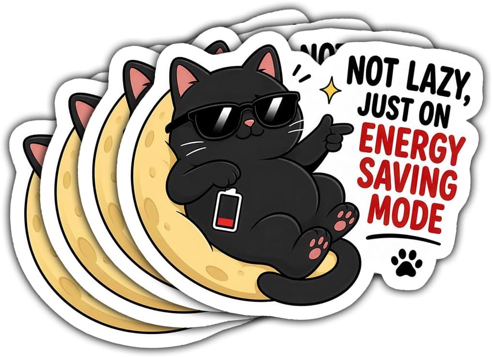 3inch 4pcs Funny Black Cat Energy — WeirdThingsToBuy weird find