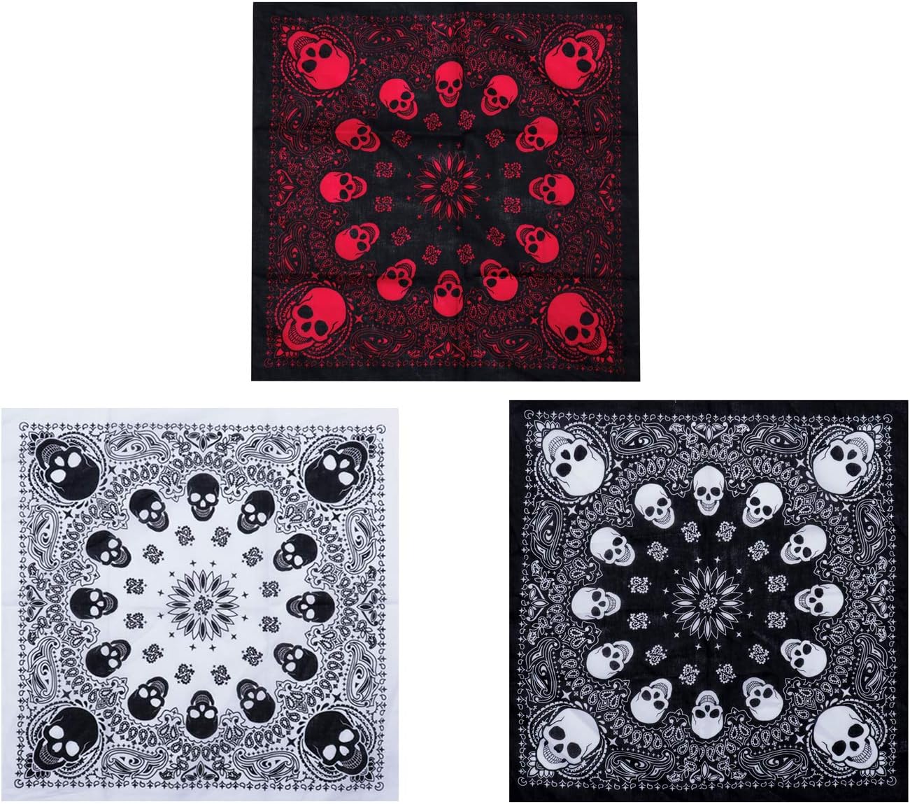 3pcs Men's Retro Bandana Scarf Energy — WeirdThingsToBuy weird find