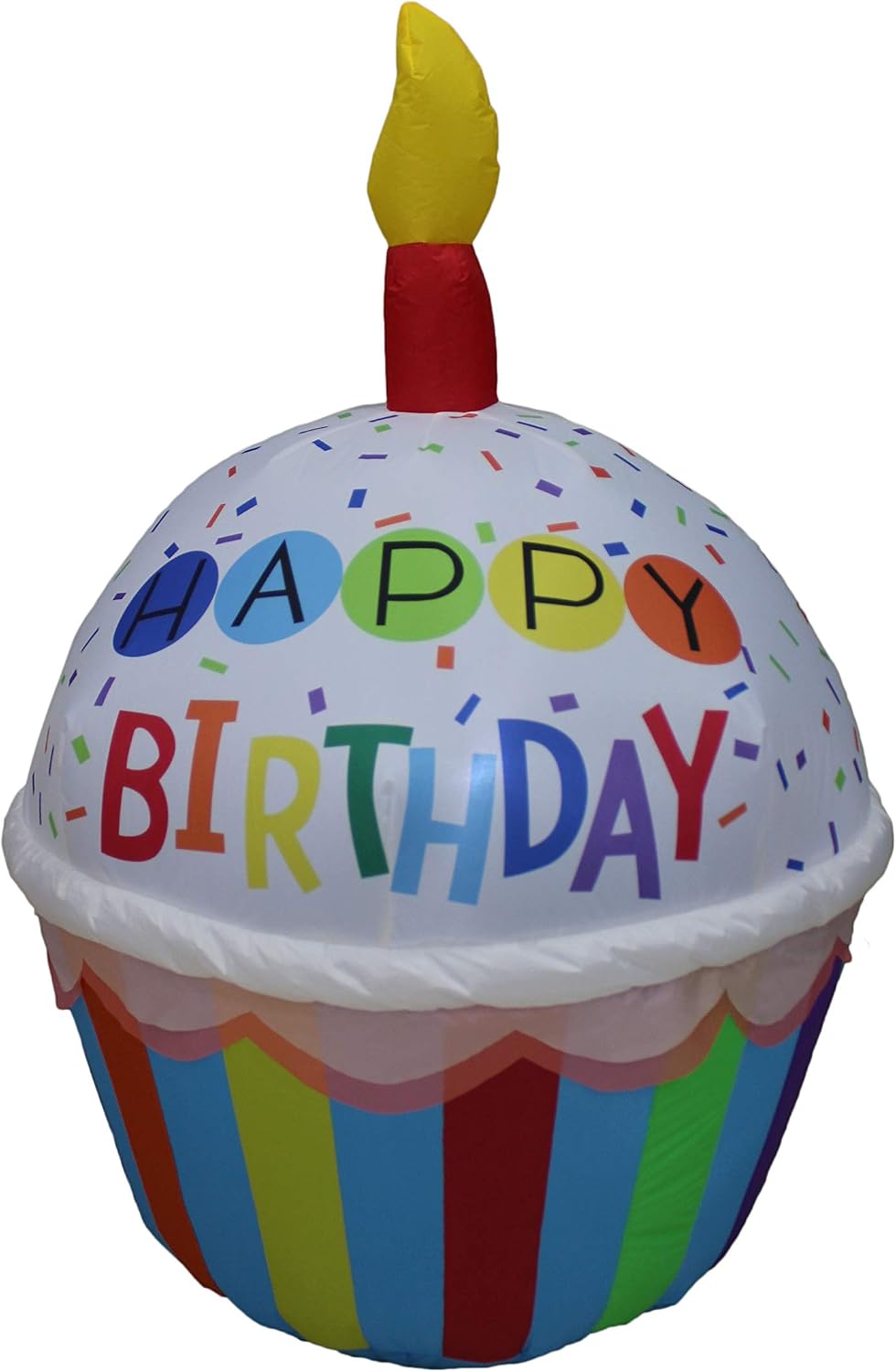 4 Foot Tall Inflatable Cupcake — WeirdThingsToBuy weird find