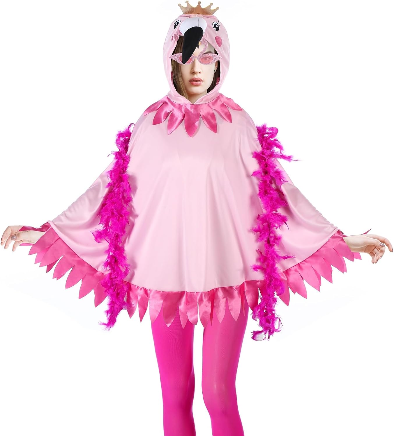 4 Halloween Flamingo Cape Costume Energy — WeirdThingsToBuy weird find