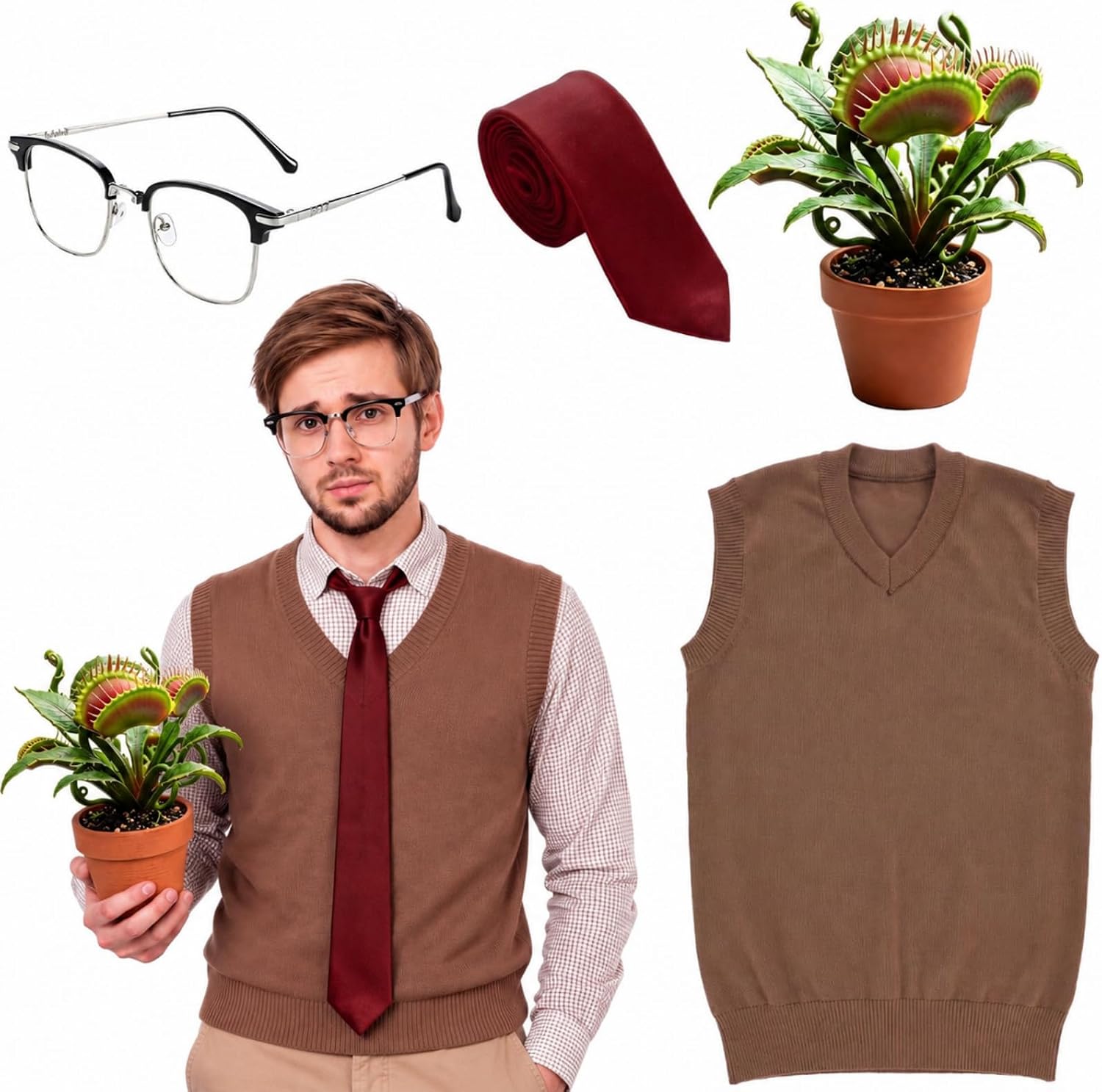 4 Halloween Florist Costume Set Situation — WeirdThingsToBuy weird find