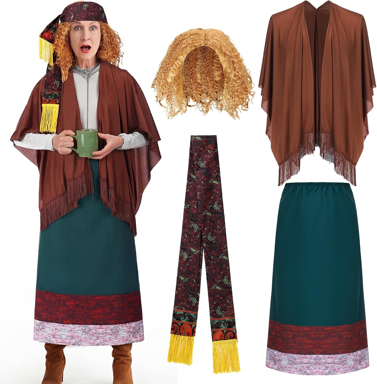 4 Halloween Professor Costume Skirt — WeirdThingsToBuy weird find