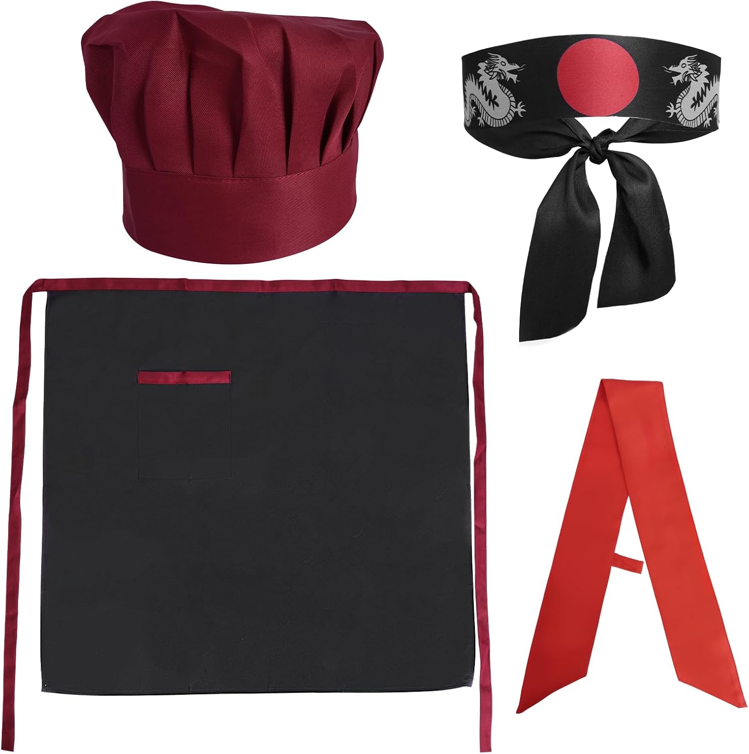 4 Hibachi Chef Costume Accessories Energy — WeirdThingsToBuy weird find