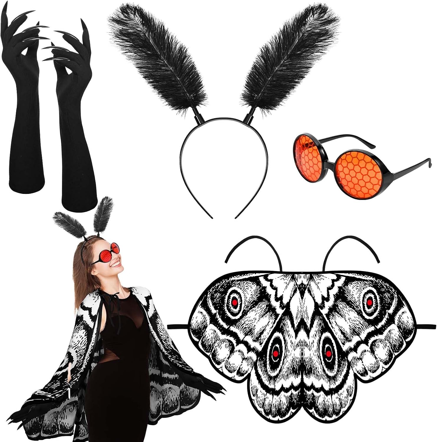 4 Mothman Costume Accessories Antenna — WeirdThingsToBuy weird find