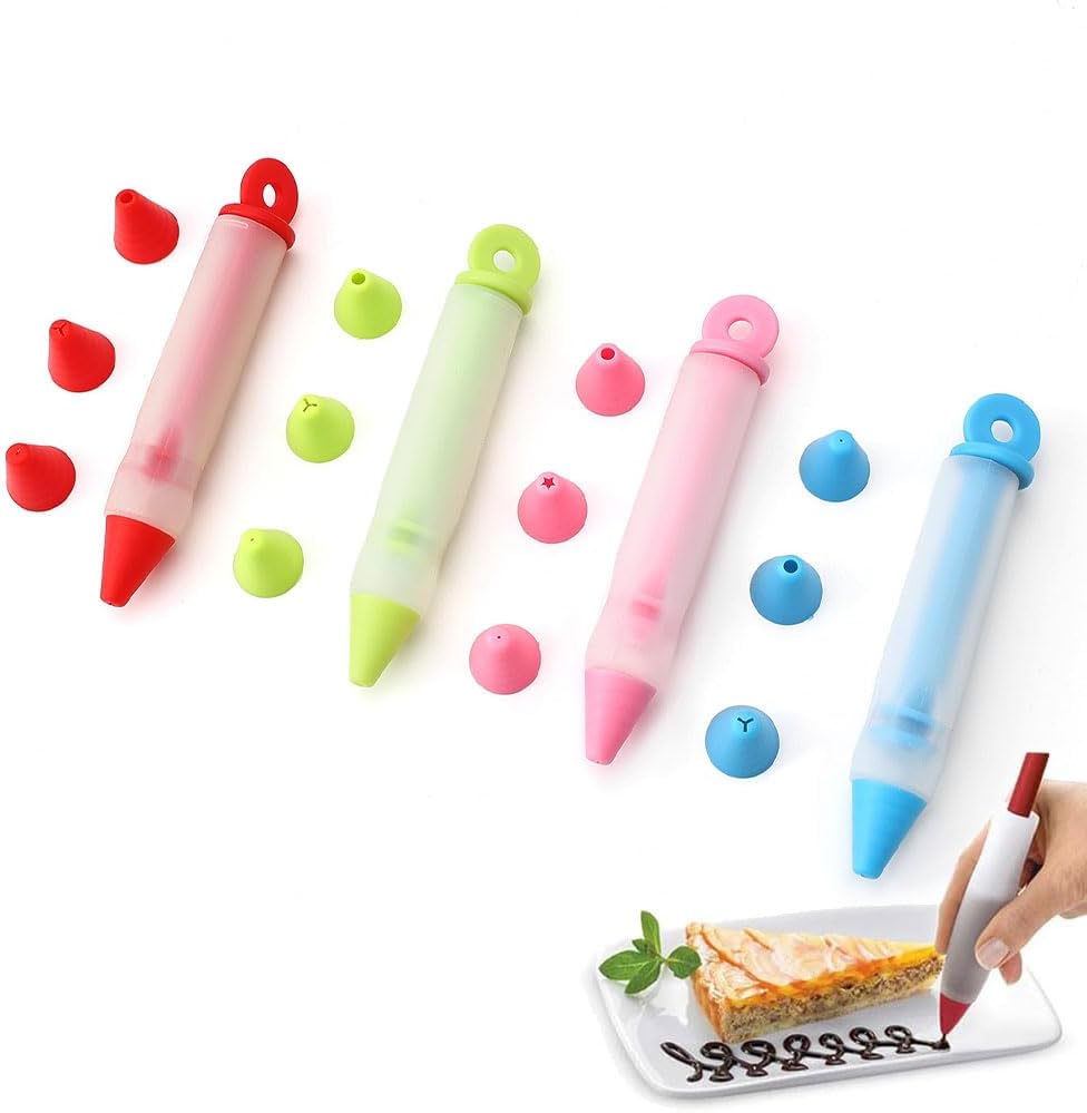 4pcs Cake Decorating Pen Silicone Energy — WeirdThingsToBuy weird find