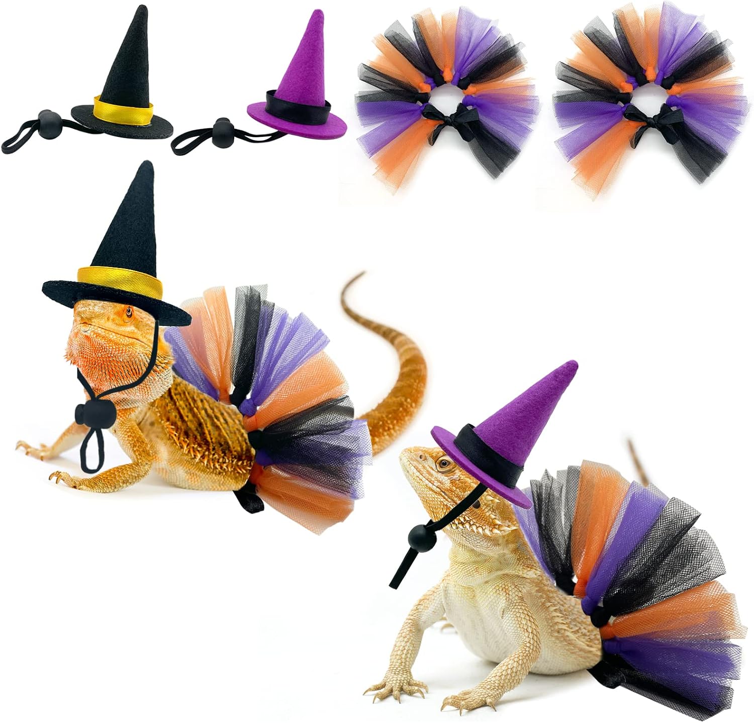4pcs Halloween Lizard Witch Costume Energy — WeirdThingsToBuy weird find