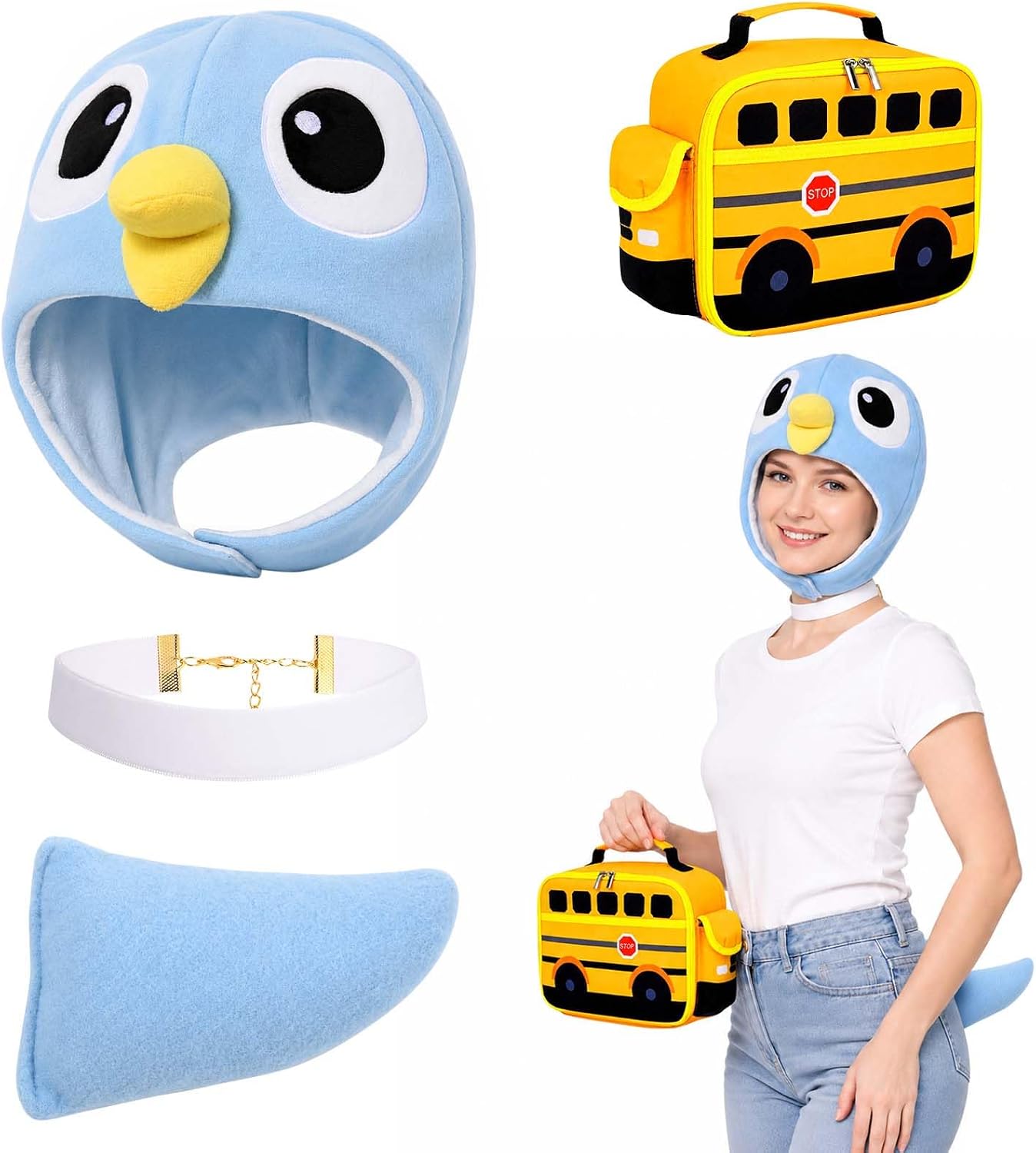 4pcs Halloween Pigeon Costume Accessories Energy — WeirdThingsToBuy weird find