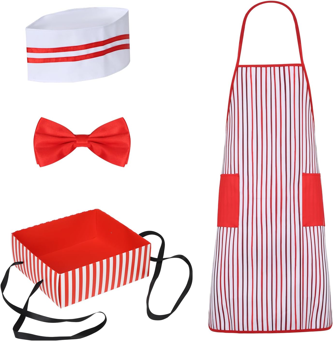 4pcs Popcorn Costume Adult Hot Energy — WeirdThingsToBuy weird find