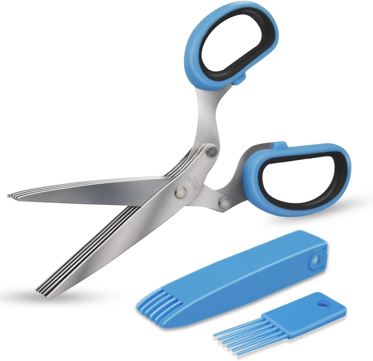 5 Blade Herb Scissors Kitchen Situation — WeirdThingsToBuy weird find